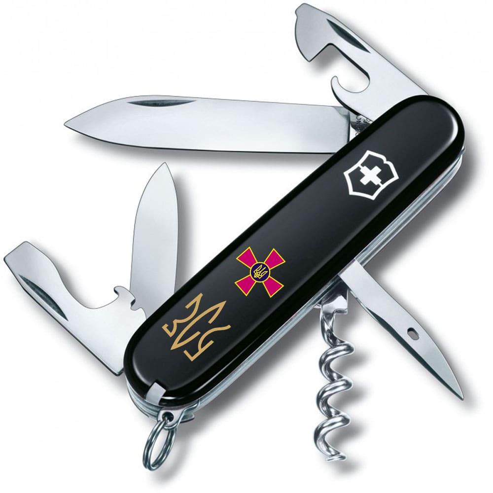 Мультитул Victorinox Vx13603.3_W1015u SPARTAN ARMY 91 мм емблема ВСУ и надпись ВСУ Черный Мультитул Victorinox Vx13603.3_W1015u SPARTAN ARMY 91 мм емблема ВСУ и надпись ВСУ Черный