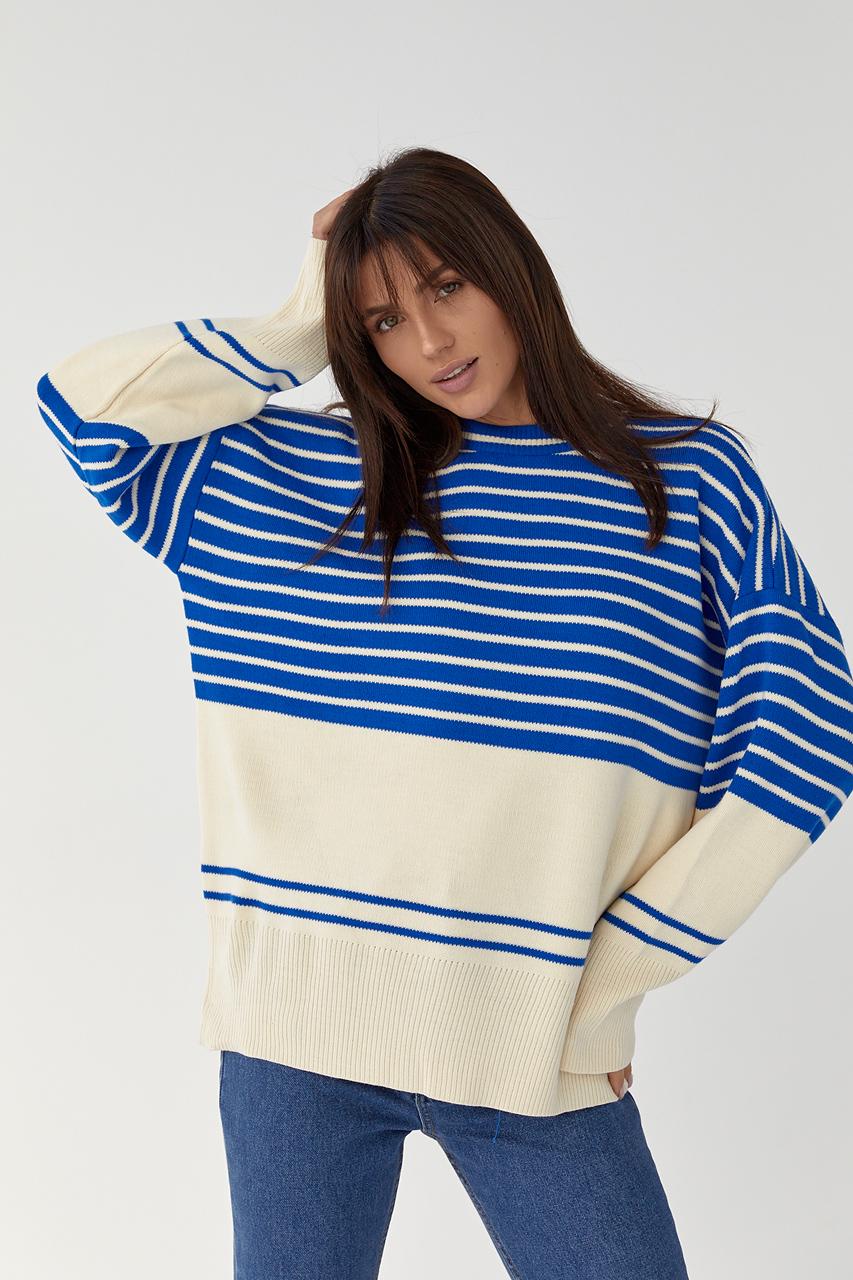 Кофта oversize S Синій (9442192)