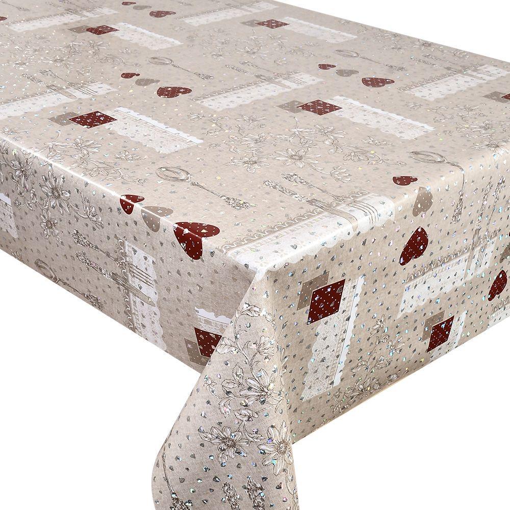 Клеенка ПВХ с рисунками на тканевой основе 1,37х20 м (MA-4601)