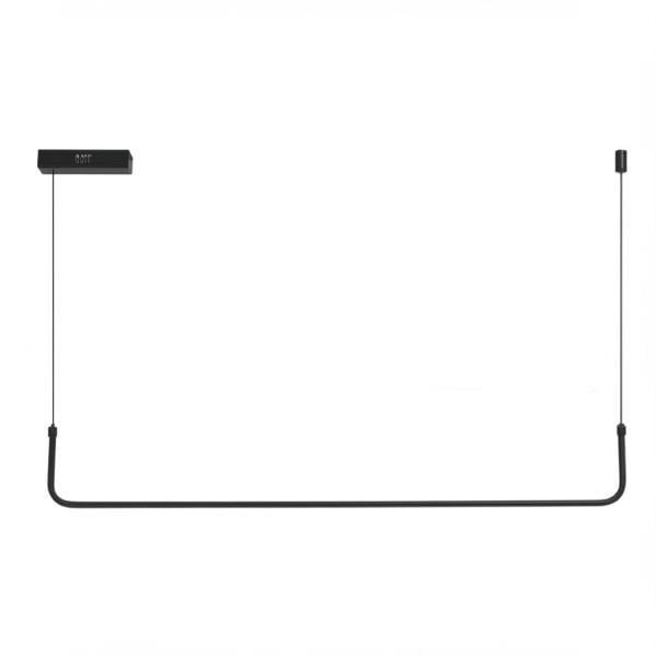 Підвісний світильник Azzardo AZ5445 Mario Pendant 1 CCT Dimm BK + Remote Control 24 Вт 1885 лм 3000K-6000K