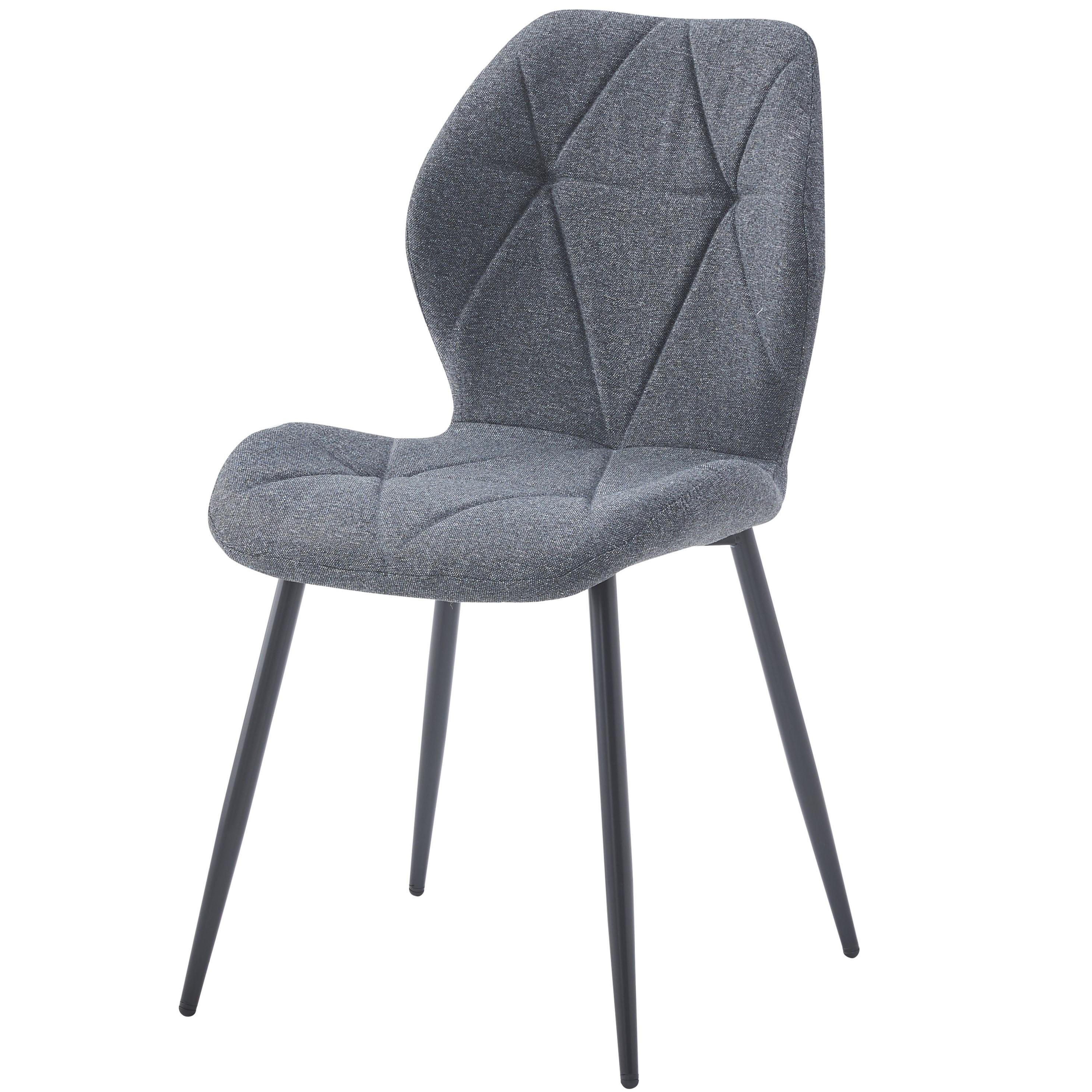 Стул Intarsio CHIP Черный/Графит