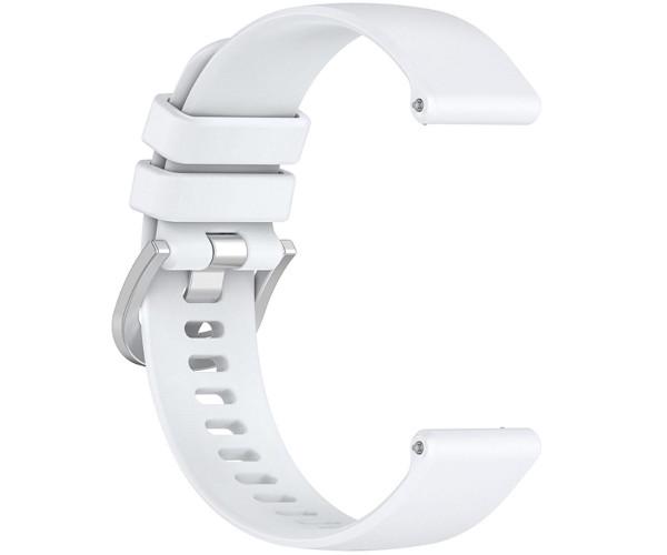 Ремешок силиконовый для смарт-часов Xiaomi Watch S4 41/18 мм Белый (49586)