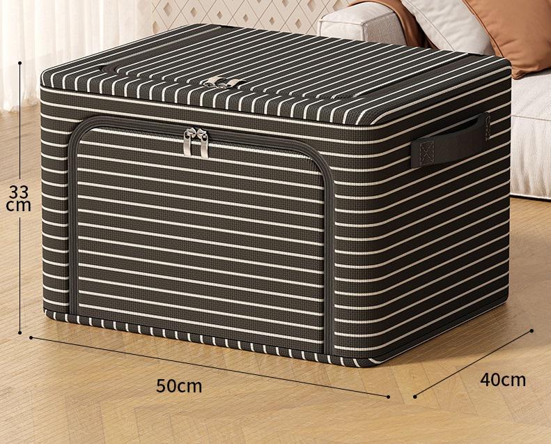 Органайзер для зберігання речей 18439 33х40х50 см 66 л темно-сірий (5003874) - фото 5 Органайзер для зберігання речей 18439 33х40х50 см 66 л темно-сірий (5003874) - фото 5