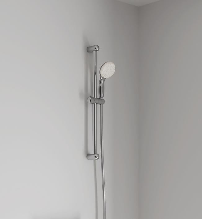 Душовий гарнітур Grohe New Tempesta 100 з душовою штангою 1 режим струменя (GROHE/27853001) - фото 7