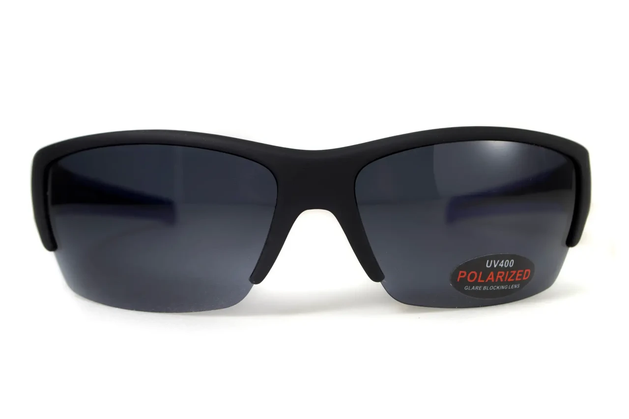 Очки поляризационные BluWater Daytona-2 Polarized Черно-синий (4ДЕЙТ2-Г20П) - фото 3