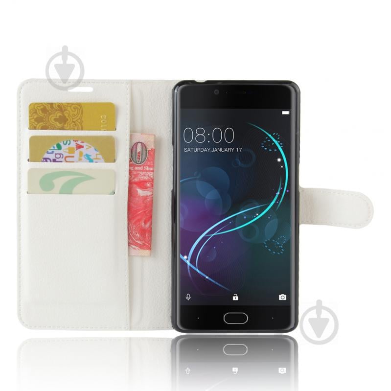 Чохол-книжка Litchie Wallet для Doogee Shoot 1 White (lwwh0040)