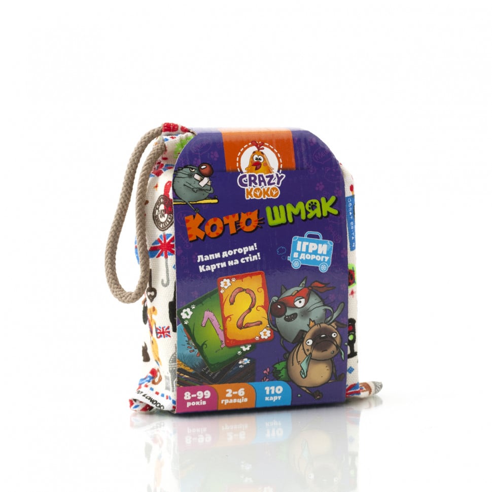 Игра настольная в мешочке Vladi Toys Котошмяк VT8077-09
