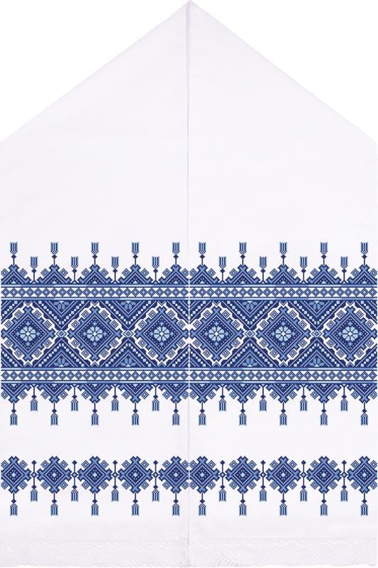 Схема Свадебный рушник для вышивки бисером и нитями на ткани габардин (ТР473пн5099)