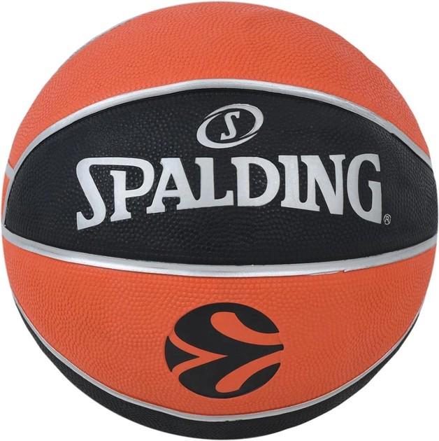 Баскетбольный мяч Spalding Euroleague TF-150 Уни р. 7 Оранжевый (84506Z) - фото 1