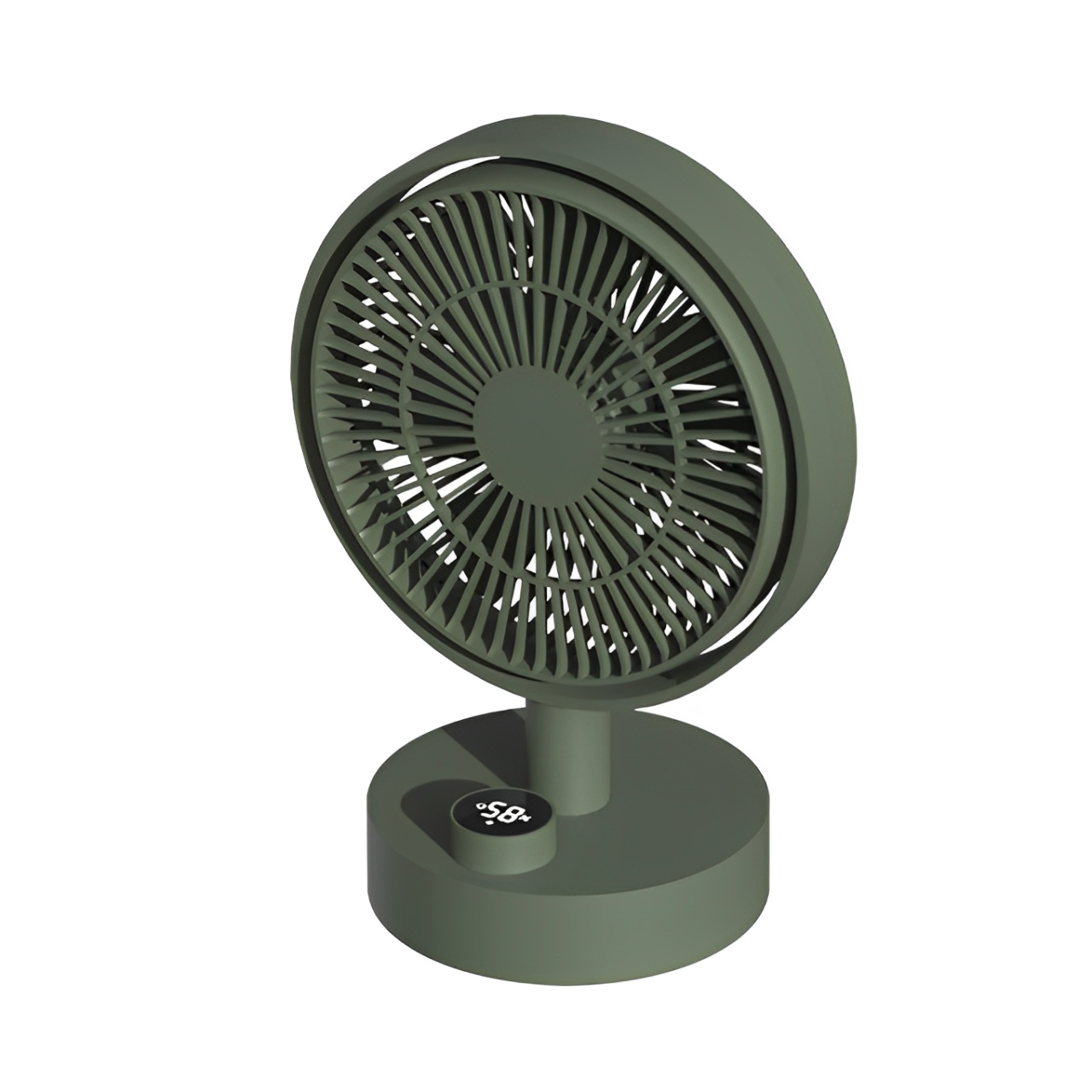 Вентилятор портативный Sothing Plume S1 Desktop Fan настольный на аккумуляторе 2000 мАч Зеленый (DSHJ-S-2102) - фото 1 Вентилятор портативный Sothing Plume S1 Desktop Fan настольный на аккумуляторе 2000 мАч Зеленый (DSHJ-S-2102) - фото 1