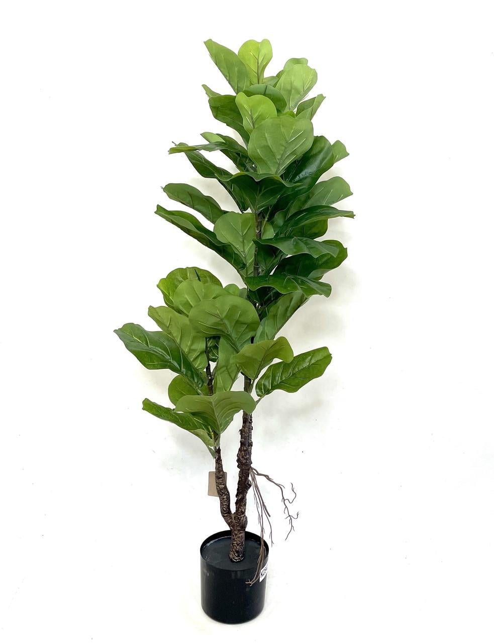 Искусственный цветок Ficus lyrata в пластиковом горшке 120 см (CNT00012842)