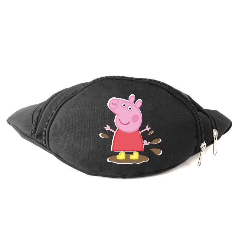 Поясная сумка-бананка Cappuchino toys Свинка Пеппа PEP 004 Черный (1670545723) Поясная сумка-бананка Cappuchino toys Свинка Пеппа PEP 004 Черный (1670545723)