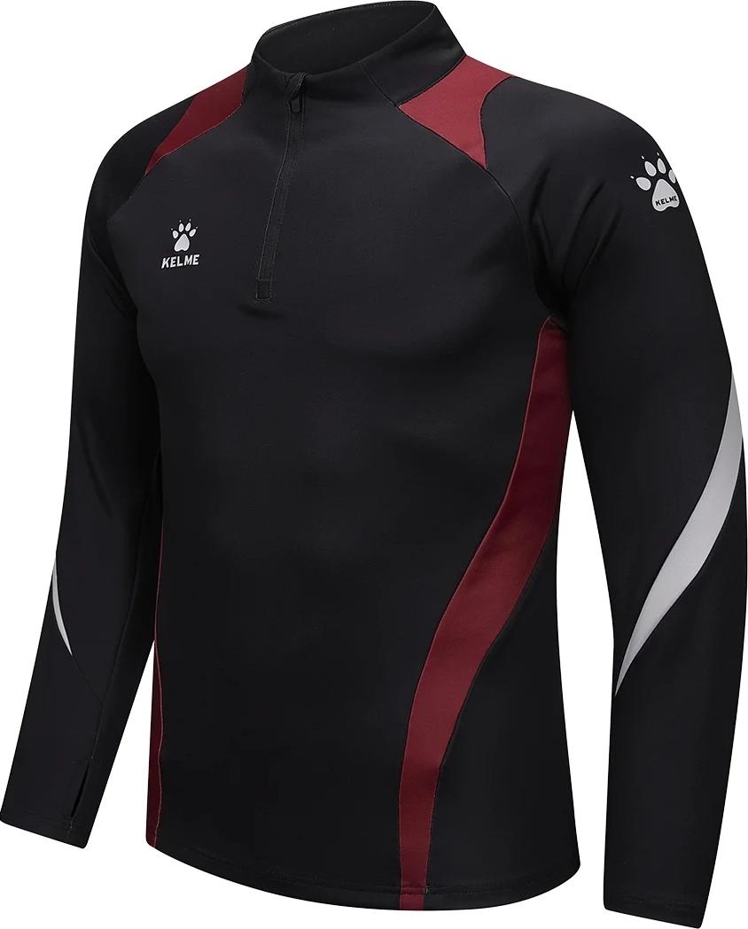 Реглан KELME CORDOBA III L Чорно-бордовий (8461TTT1044.9000) - фото 1