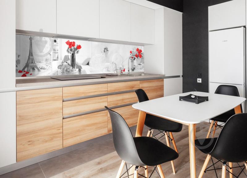 Наклейки кухонный фартук Zatarga Домашний уют 600х2500 мм Серый (Z180098/1)