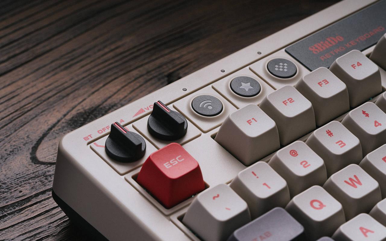 Клавиатура механическая беспроводная 8BitDo Retro Mechanical Keyboard - фото 6