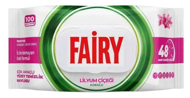Серветки для прибирання Fairy Lilyum 100 шт. (13354633)