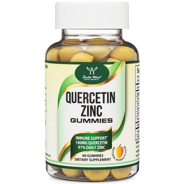 Кверцетін Double Wood Quercetin + Zinc Gummies 60 Gummies (000020377)