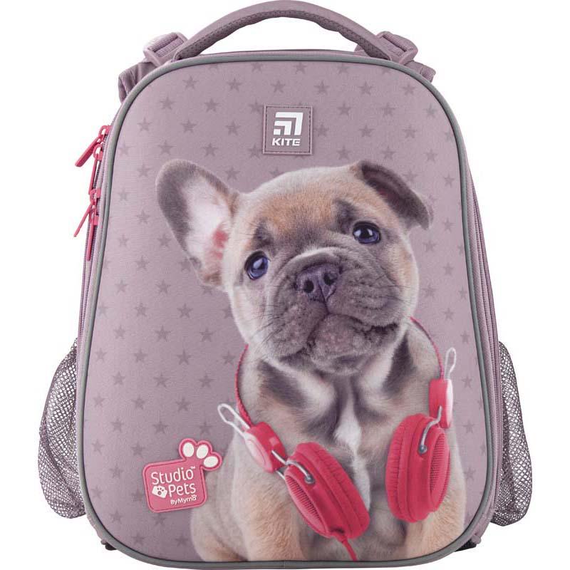 Рюкзак школьный каркасный KITE Studio Pets 38х29х16 см 16-25 л (SP20-531M)