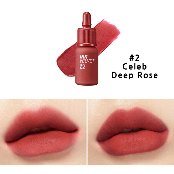 Тинт матовый Peripera Ink The Velvet AD №02 Celeb Deep Rose 4 г - фото 2