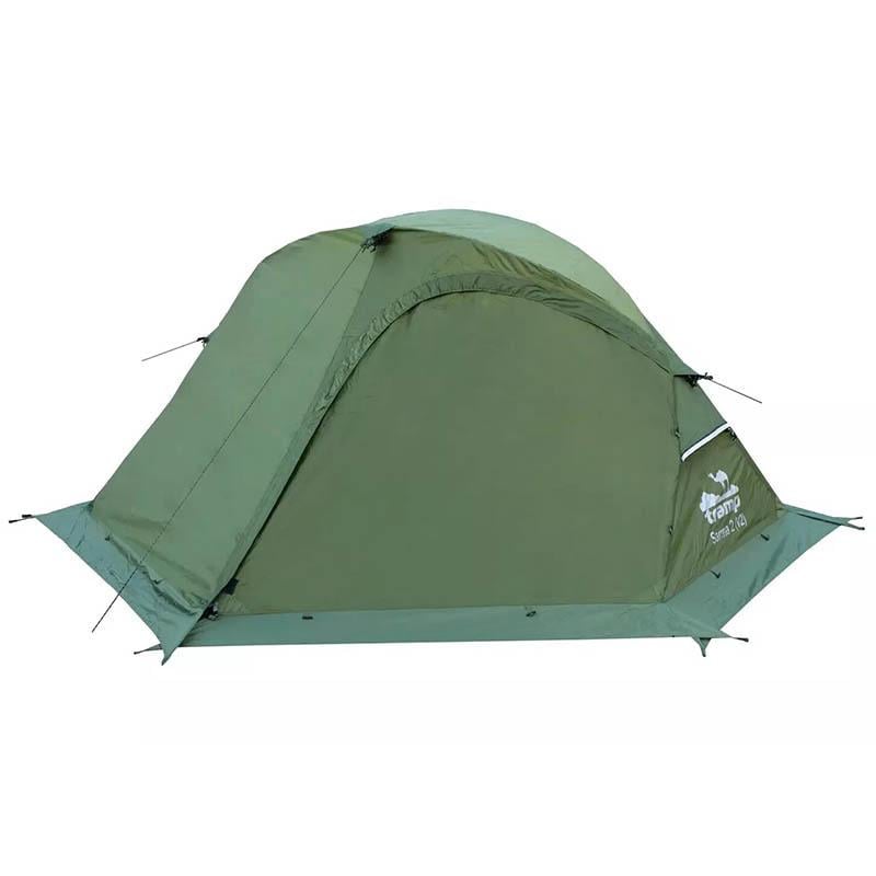 Палатка двухместная Tramp Sarma 2 v2 Green (UTRT-030-green) - фото 1