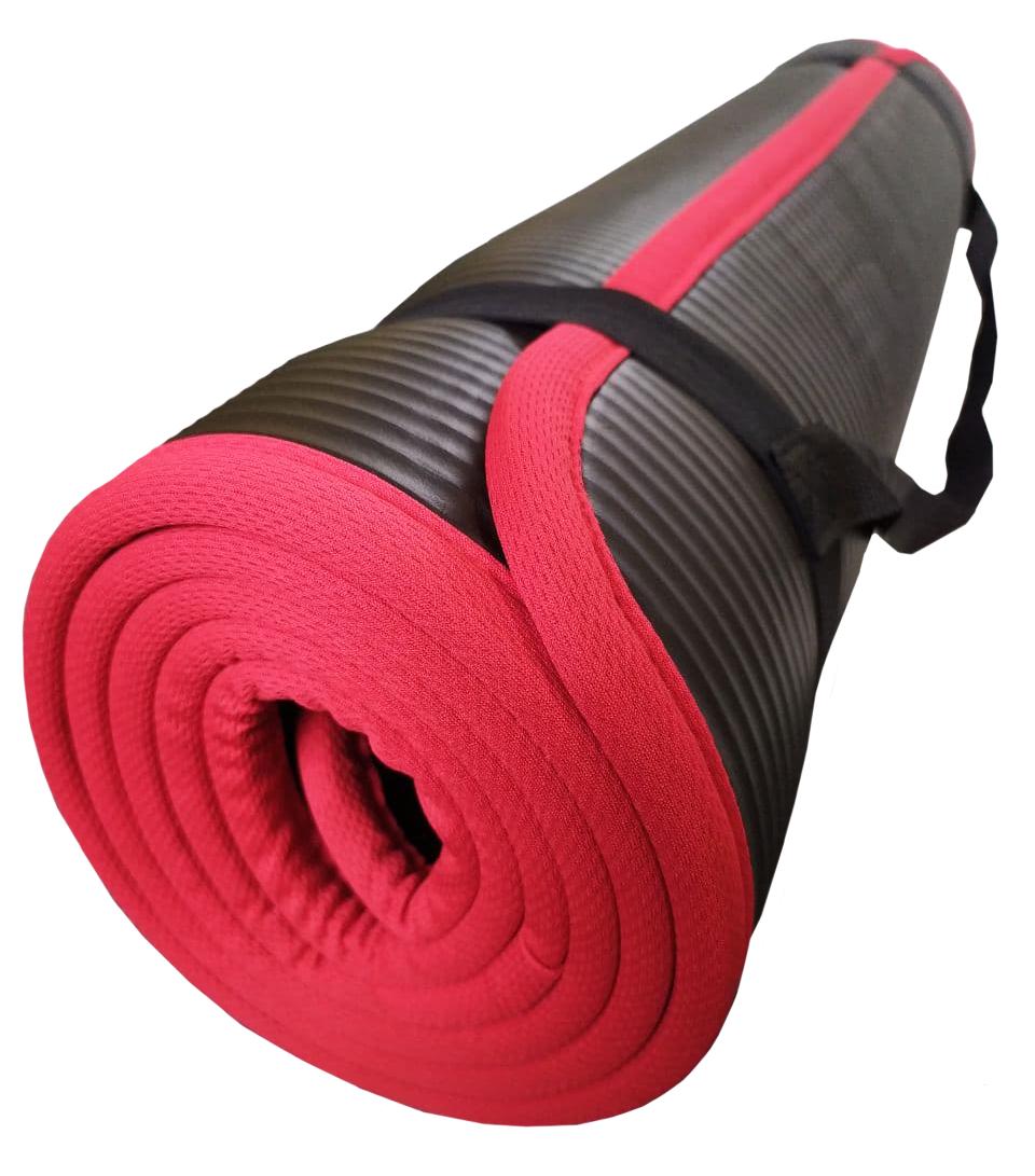 Коврик для йоги и фитнеса Yoga mat 1810x610x10 мм Черный каучук - фото 10 Коврик для йоги и фитнеса Yoga mat 1810x610x10 мм Черный каучук - фото 10