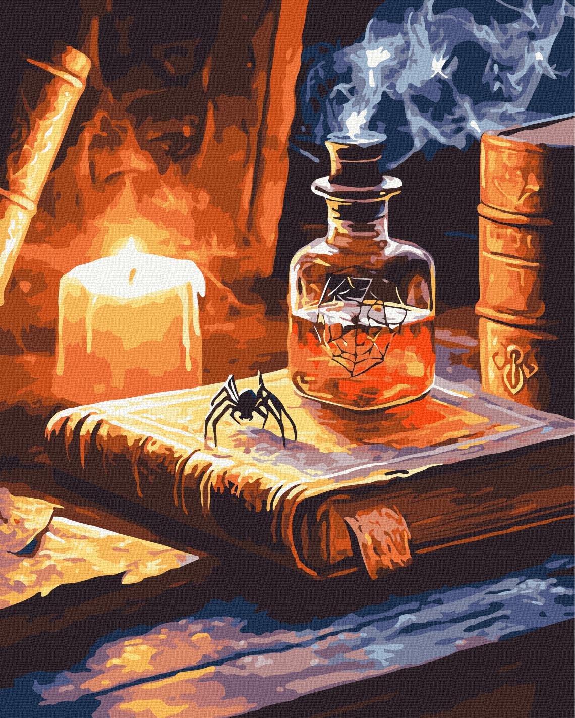 Картина за номерами Brushme Хеллоуїнська ніч 40x50 см (BS54414) Картина за номерами Brushme Хеллоуїнська ніч 40x50 см (BS54414)