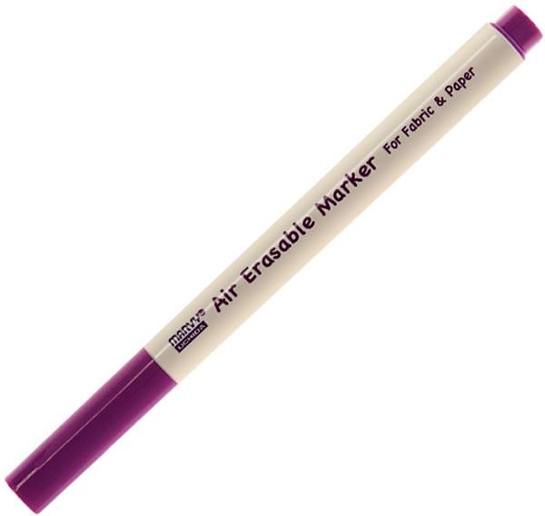 Маркер по ткани Marvy Air Erasable исчезающий 1 мм Фиолетовый (4230008)