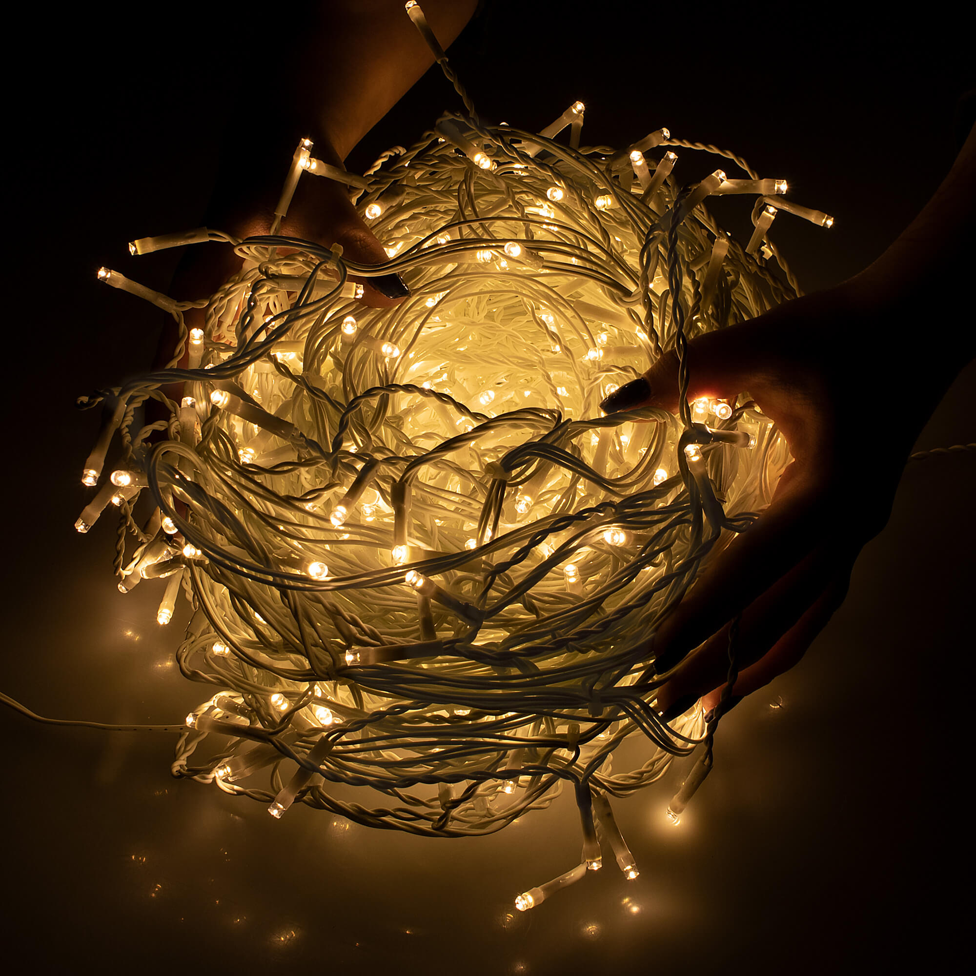 Гірлянда-бахрома Springos вулична 12 м 300 LED Warm White (CL301) - фото 13 Гірлянда-бахрома Springos вулична 12 м 300 LED Warm White (CL301) - фото 13