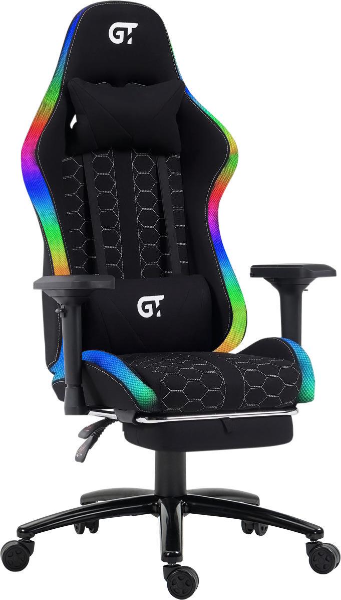 Крісло геймерське GT Racer X-2462 Fabric Black (1616)