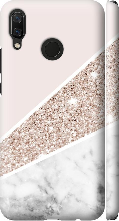 Чехол на Huawei Nova 3 Пастельный мрамор (4342m-1535-42517)