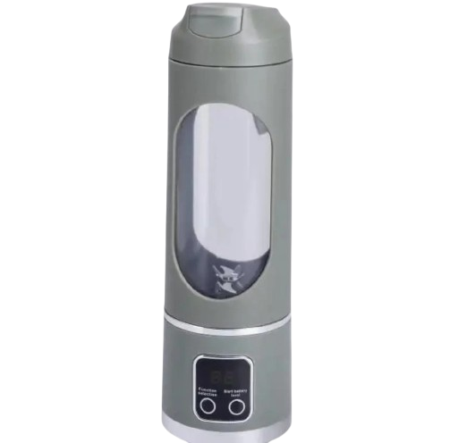 Блендер-шейкер портативный Huizhou для коктейлей с USB-зарядкой 450 мл Зеленый (HP-11-10GR)