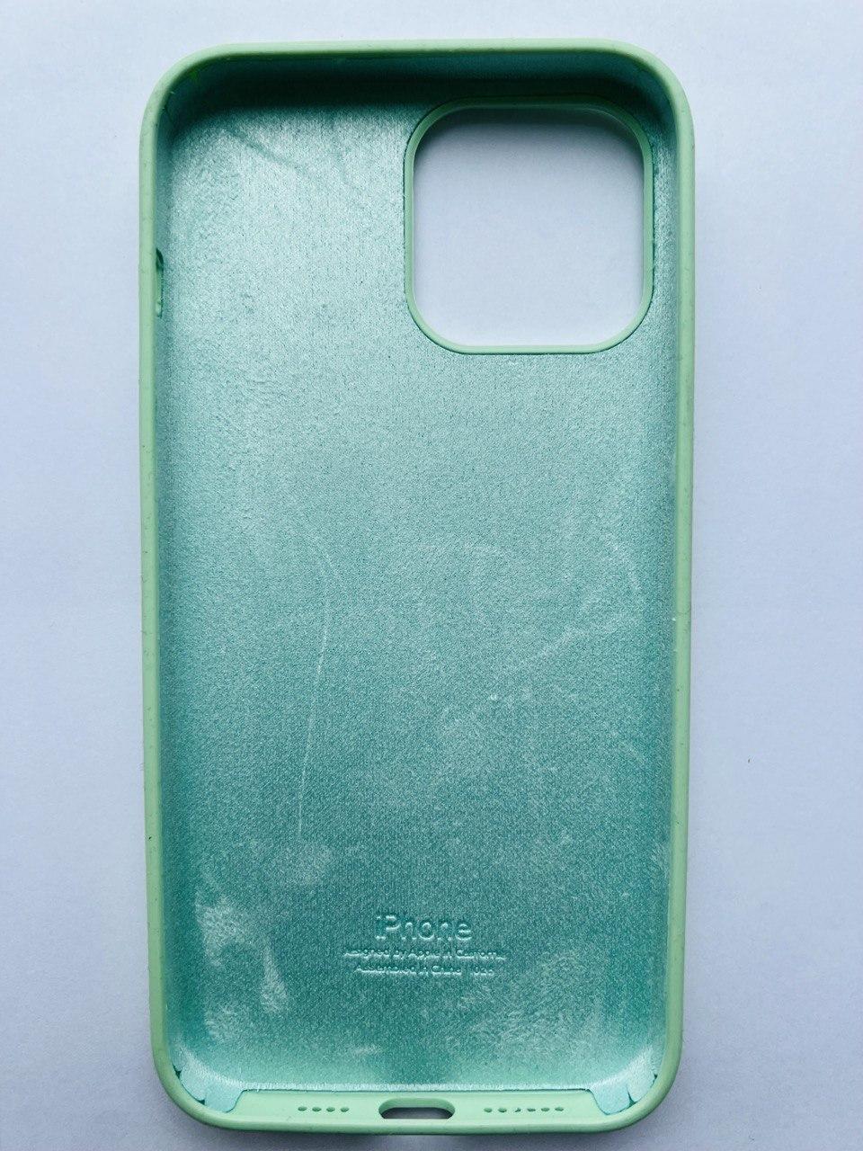 Чехол Silicone Case для Apple iPhone 13 Pro Max Pistachio - фото 2