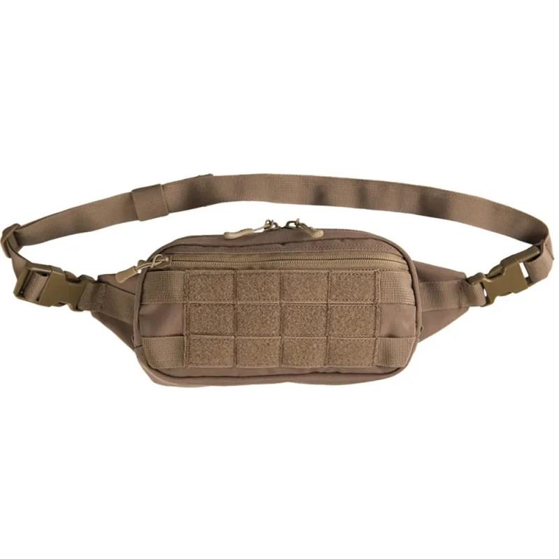 Сумка Mil-tec Fanny Pack Molle 23,5х6х12 см Койот (6653 yavs L)