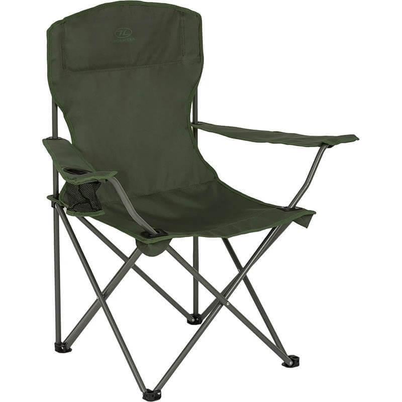 Стул раскладной Highlander Edinburgh Camping Chair Olive (928391) - фото 1