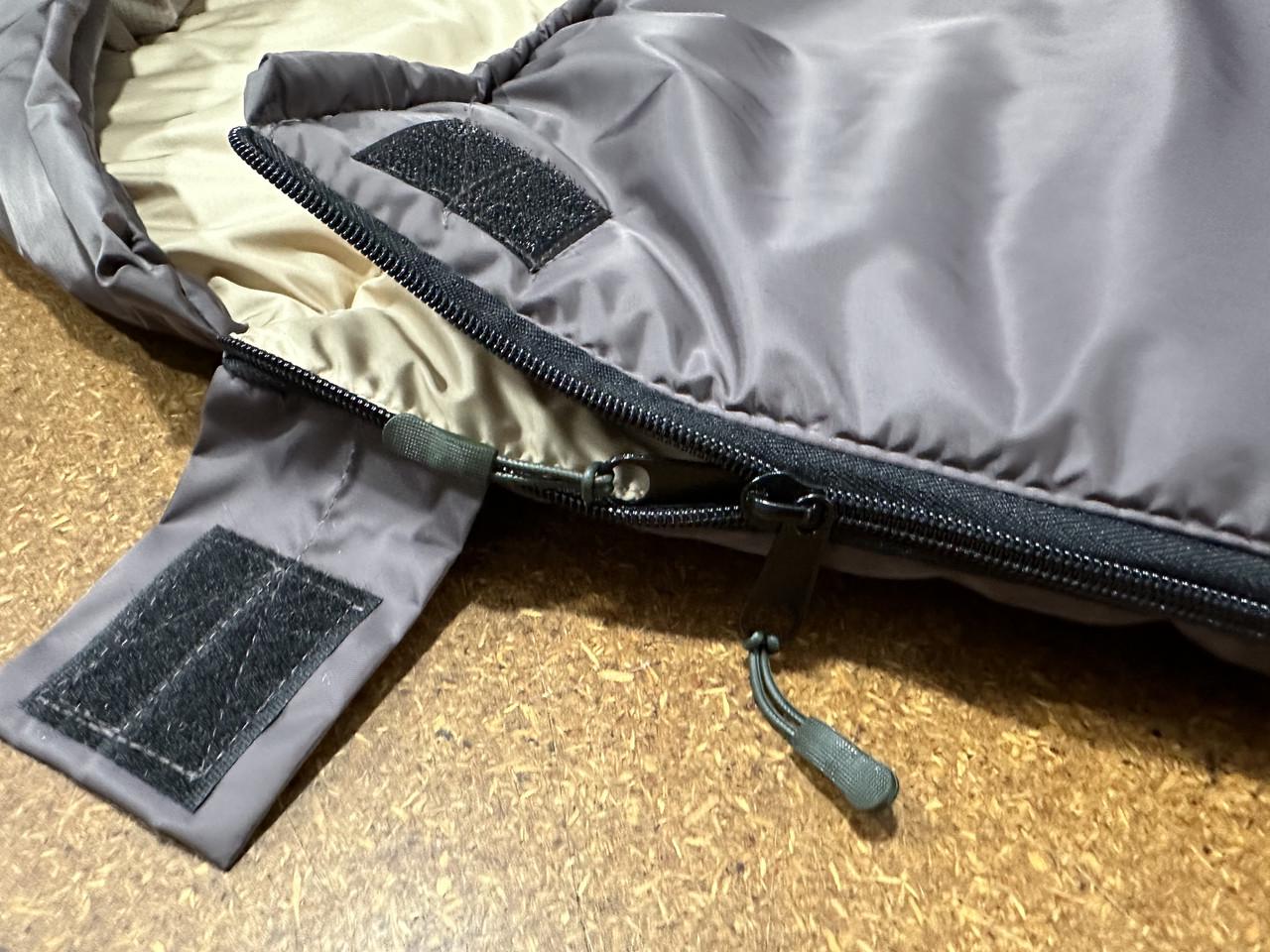 Спальний мішок туристичний до 0°C Чорний (29452210) - фото 3