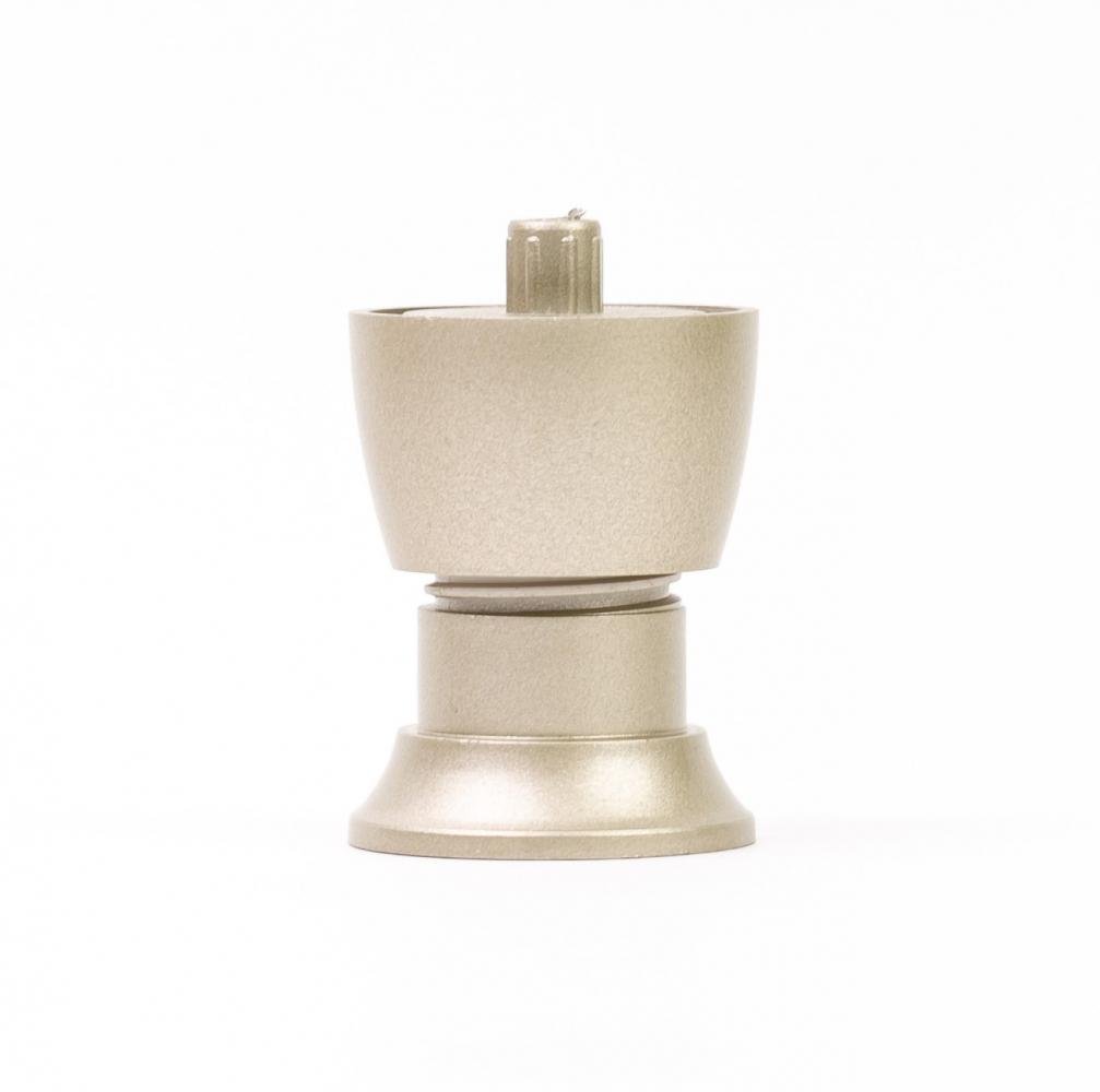 Меблева ніжка Sigma 50 мм регульована Сатин (111023)