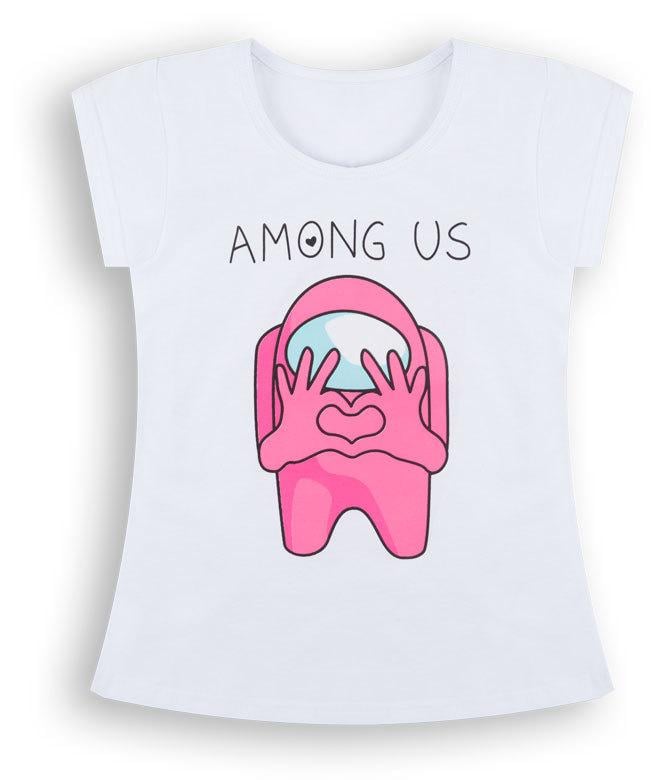 Футболка дитяча бавовняна для дівчинки Mareks 122 см Білий (70005)