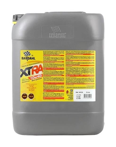 Моторное масло Bardahl XTRA 10W40 20 л 34138)