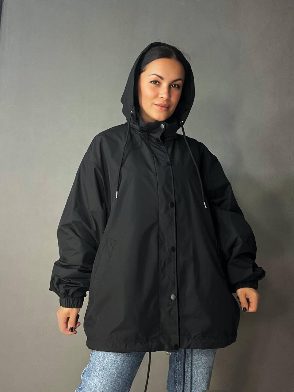 Куртка женская Lady Yep 9096-1 с капюшоном OS Черный (26755943) - фото 10 Куртка женская Lady Yep 9096-1 с капюшоном OS Черный (26755943) - фото 10