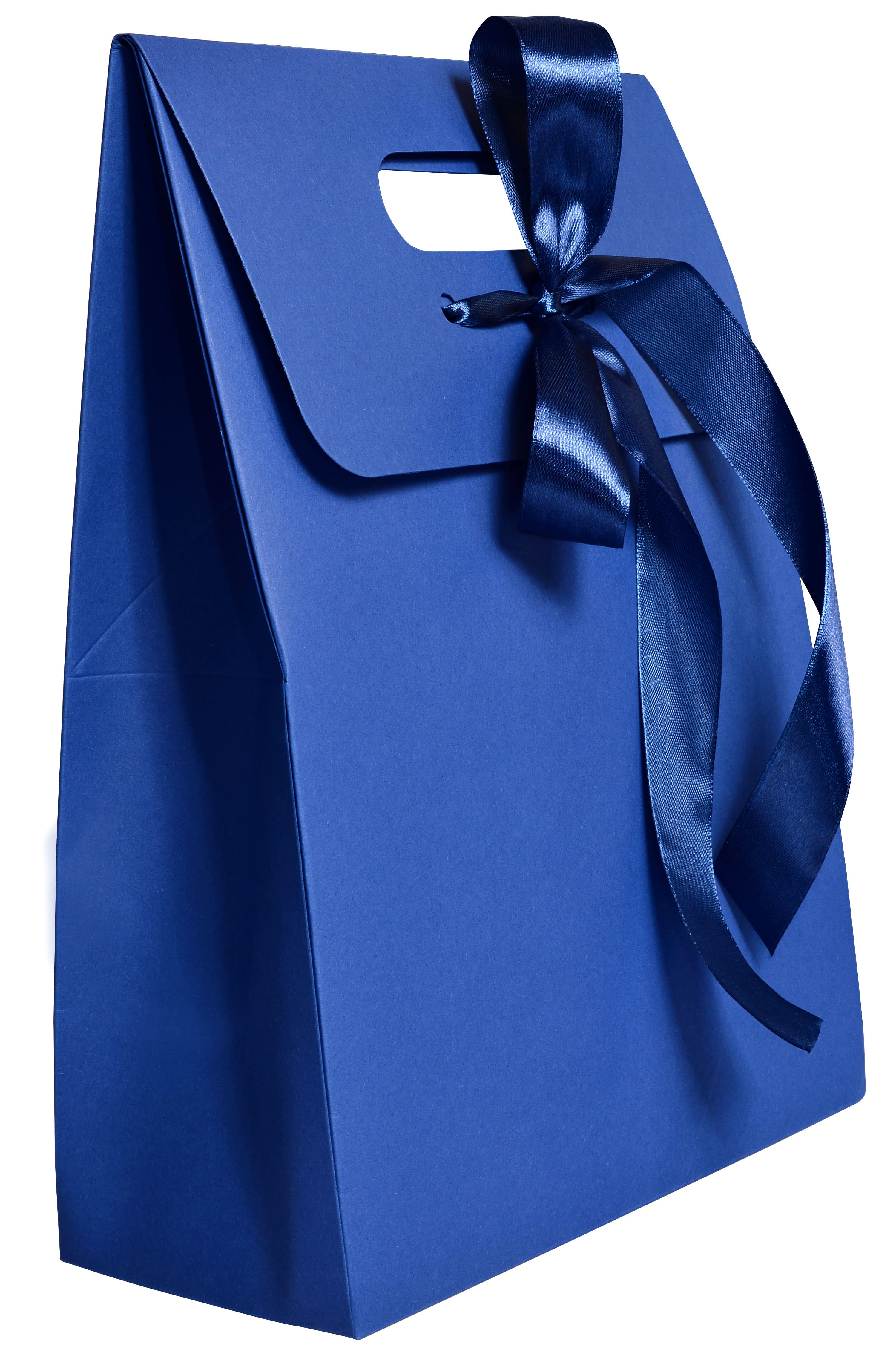 Коробка подарочная с бантом 30х22х10 см Синий (368339925) - фото 2 Коробка подарочная с бантом 30х22х10 см Синий (368339925) - фото 2