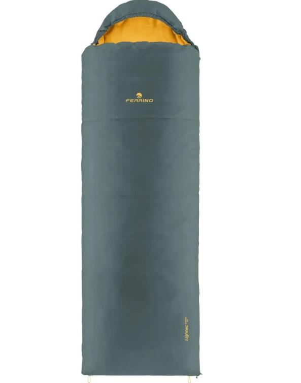 Спальний мішок Ferrino Lightech Shingle SQ -2°C Right Green (86266QVVD) Спальний мішок Ferrino Lightech Shingle SQ -2°C Right Green (86266QVVD)