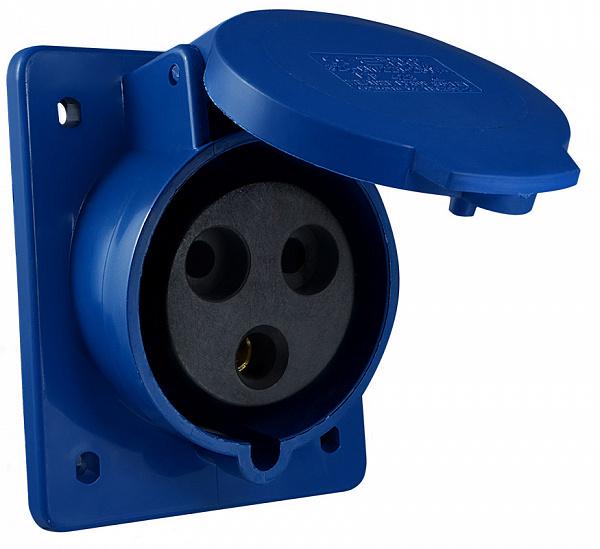 Гнездо врезное АСКО-УКРЕМ ГВ 32А/3 3 гнезда 423 2P+PE IP44 (A0080030004) Гнездо врезное АСКО-УКРЕМ ГВ 32А/3 3 гнезда 423 2P+PE IP44 (A0080030004)