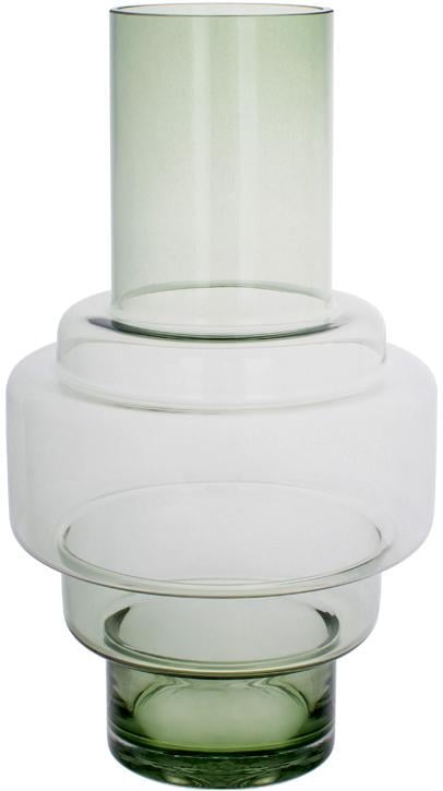 Ваза стеклянная Ariadne Tate 20x36 см Зеленый