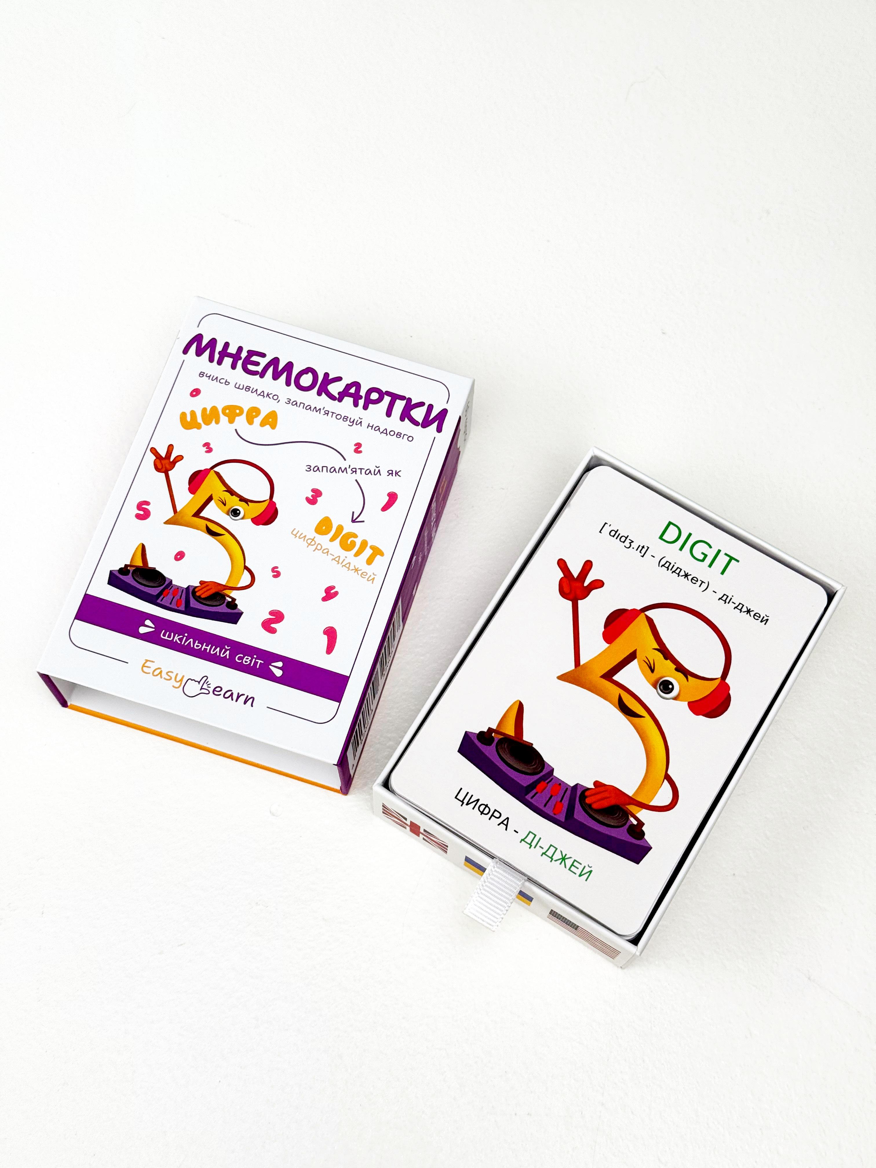 Мнемокарты EasyLearn Выпуск 4 Школьный мир (EL-SW1) - фото 12 Мнемокарты EasyLearn Выпуск 4 Школьный мир (EL-SW1) - фото 12