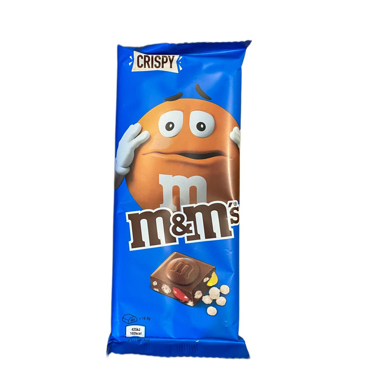 Шоколад молочний M&M's Crispy 165 г (5000159516273)