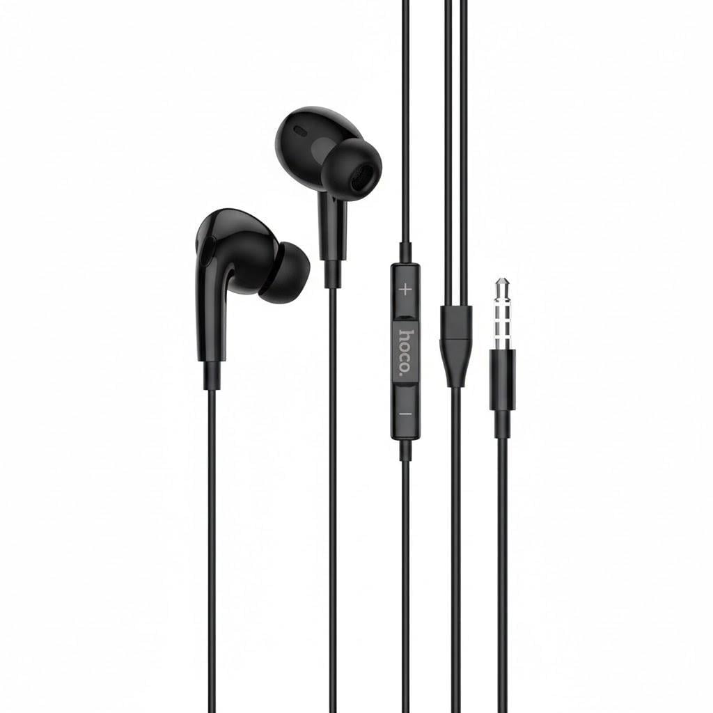 Наушники Hoco M101 Pro вакуумные 3,5 мм 10 мм драйвер 32 Ом 98 дБ Черный (32157352)