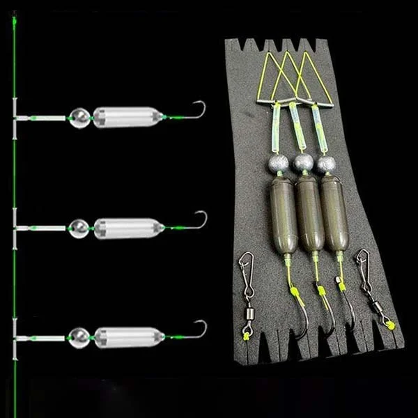 Донний монтаж на три гачки (Q00505) - фото 2 Донний монтаж на три гачки (Q00505) - фото 2