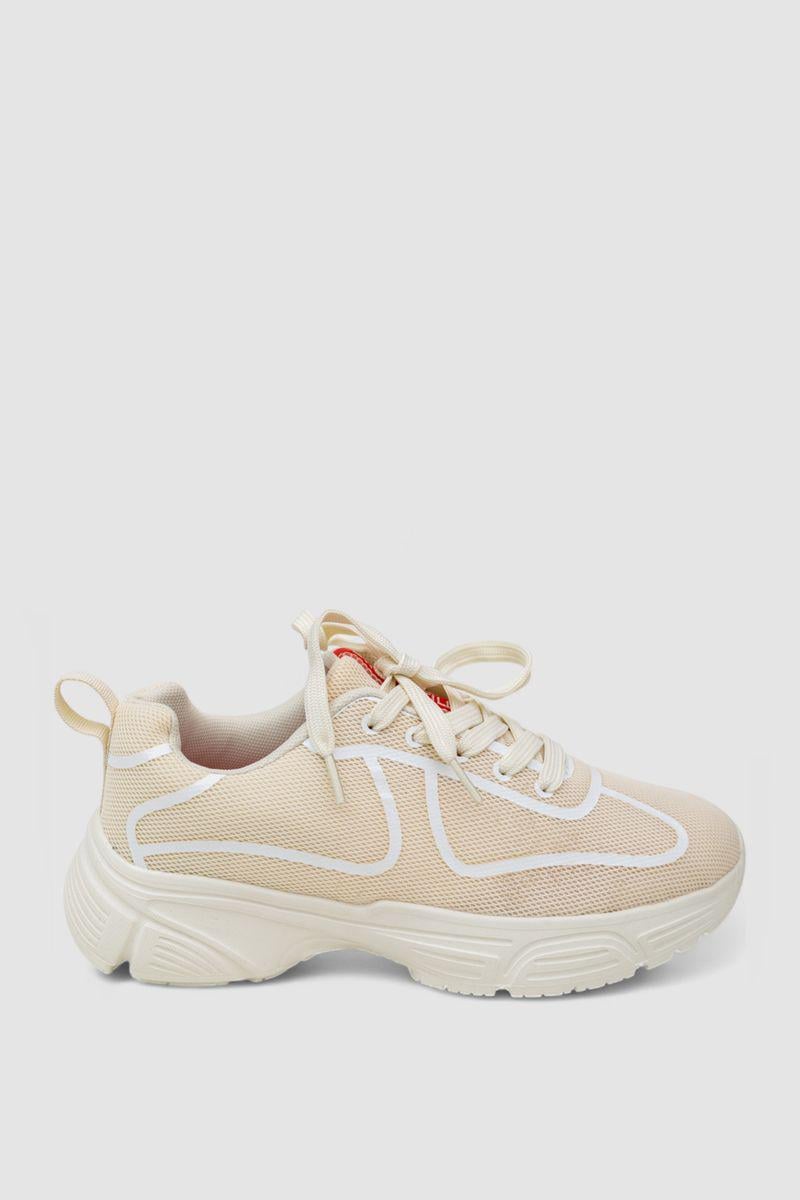 Кросівки жіночі Fashion 248RCX418 р. 37 Світло-бежевий (109538_812747)