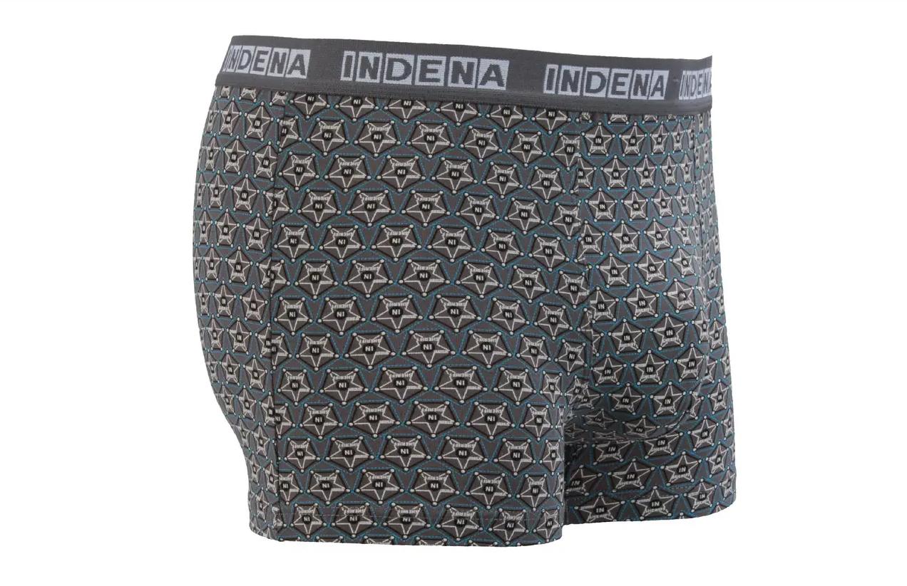 Мужские трусы стрейчевые INDENA р-р 4ХL 52-54 Серый (95115)