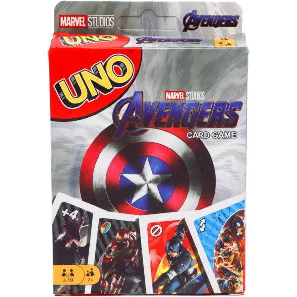 Настільна гра UNO Avengers з супергероями Марвел 112 карт (35403618)